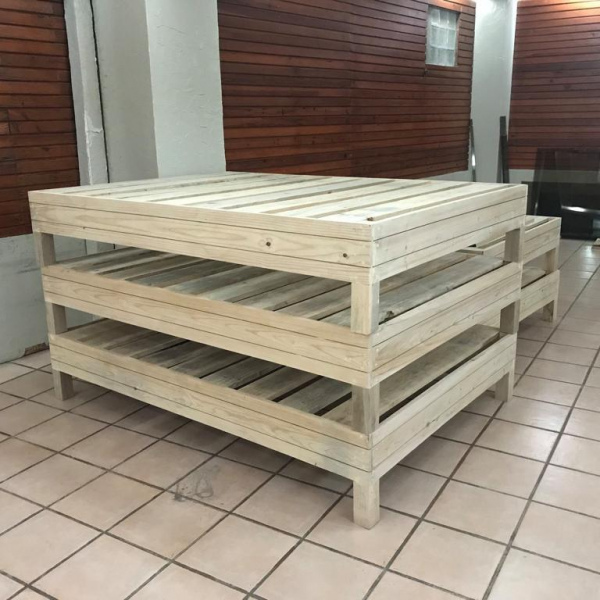 BASE CAMA MATRIMONIAL NATURAL